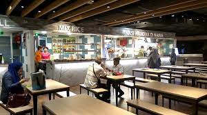 Amazing mall on 7 levels. Kl Sentral Food Court Youtube