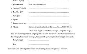 Ada beberapa dokumen yang harus anda persiapkan untuk bisa membuat surat keterangan usaha dari instansi terkait. Contoh Surat Keterangan Kematian Dari Gereja Surat Cute766