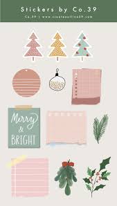 This is just what you need. Christmas Stickers For Free Download By Co 39 Christmas Planner Stickers Free Planner Stickers Digital Sticker