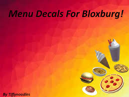 The more dishes they cook, the higher their skill rank. Make You A Custom Roblox Menu Decal By Tiffynoodles09 Fiverr