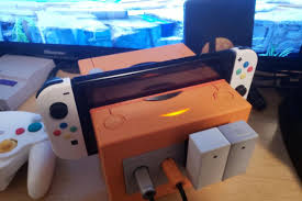 This Nintendo Switch Gamecube Dock Mod Even Has Working Controller Ports Gamecube Nintendo Switch Gamecube Controller