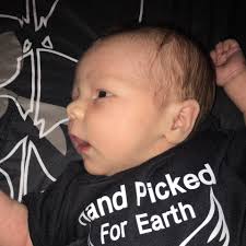 Observing a two week old baby from afar