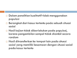 Dan sampel dalam hal ini haruslah dapat mewakili karakteristik. Populasi Dan Sampel Ppt Download