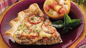 Pepperoni Pizza Quiche Recipe Recipes Quiche Recipes Quiche