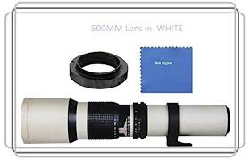 Vivitar 500mm F 8 0 Manuel Focus Telephoto Lens White F Digital Camera Lens Digital Slr Camera Camera Lenses