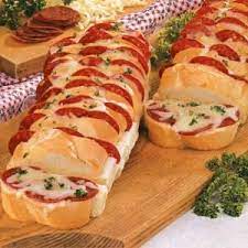 Mozzarella Pepperoni Bread Recipe Recipes Food Cooking Recipes