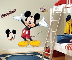 Before placing the vinyl decals please consider the layout that you want to create, you can follow our. Disney Mickey Mouse Giant Wall Decal Walmart Com Walmart Com