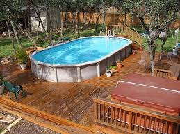 Above Ground Pool With Low Level Decking San Antonio Tx Flickr Photo Sharing Swimming Pool Decks Best Above Ground Pool Backyard Pool