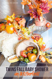 No need to forage around for baby shower ideas to complement your woodland creature theme when we have some right here! Twin Baby Shower Ideas Oct2berfest By Love The Day