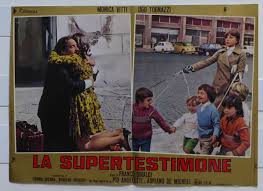 FOTOBUSTA CINEMA LA SUPERTESTIMONE UGO TOGNAZZI MONICA VITTI | eBay