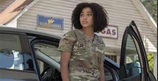 Conservative adults weren't attacking teenagers over the issue of gun violence. Interview With Amandla Stenberg The Darkest Minds Stack Jb Hi Fi