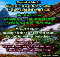 Memleket Isterim Guzel Soz