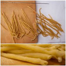 Fusilli Du Cilento Farine De Ble Dur 1 Kg œufs 3 Huile D Olive 1 2 Verre Eau 300 G Sel Cuisine Italienne Fusilli Machine A Pates