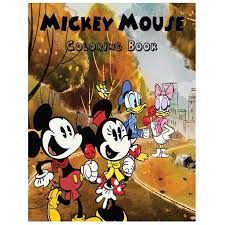 Mickey doing a barbecue in mickey mouse clubhouse coloring page to color, print and download for free along with bunch of favorite mickey mouse clubhouse coloring. Mickey Mouse Coloring Book An Activity And Learning Book For Toddlers Through Fun And Excitement Paperback Walmart Com Walmart Com