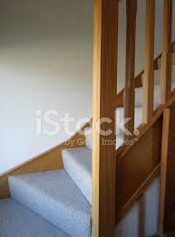 When we moved in 2 and a half years ago we put in dark bamboo floors which made the. Image Of Modern Light Oak Stair Spindles Wooden Staircase Cor Stock Photos Freeimages Com