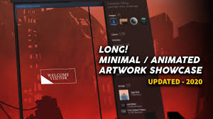 On our website you will find everything for a beautiful steam profile design! How To Make Long Minimal Animated Artwork Showcase In Your Steam Profile 2020 Youtube