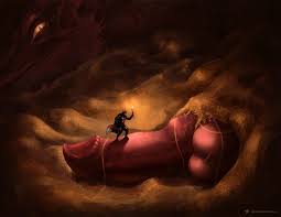 Post 3694717: satanic_monkey Smaug The_Hobbit The_Lord_of_the_Rings