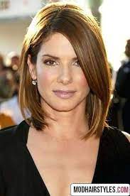 By keeping the length blunt, it creates an illusion of fullness. Best Haircuts For Thin Hair Oval Face Long Face Hairstyles Medium Hair Styles For Women Medium Length Hair Styles