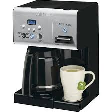 Cuisinart Coffee Plus 12 Cup Programmable Coffeemaker Plus Hot Water System Black Chw 12 Best Buy Hot Water System Cuisinart Coffee Maker Cuisinart