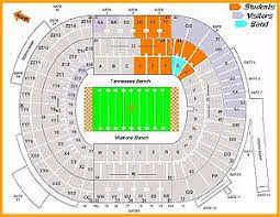 Neyland Stadium Seating Chart Information