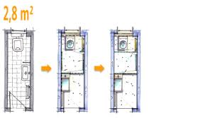 Badplanung Kleines Bad Unter 4m Kleines Bad Mit Dusche Wc Mit Dusche Gaste Wc