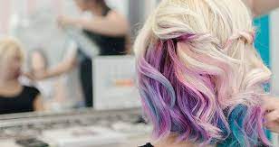 The key to this look is getting major gloss, so that strands look like they've been veiled in a touch of frost. Peekaboo Hair Color For Brunettes And Blondes L Oreal Paris