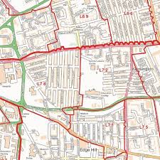 This map shows shops, tourist information centers, parkings, public toilets, points of interest, tourist attractions and sightseeings in liverpool city center. Liverpool City Centre Postcode Sector Wall Map C2 Map