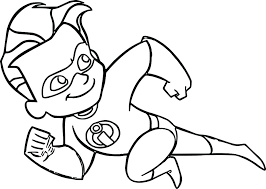 The incredibles coloring pages for kids. Coloring Pages Disney Incredibles Colouring Pages