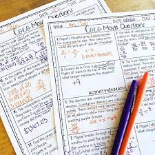 Hayley Cain Math Teacher On Instagram Coco Math Movie Questions I Use Actual Movie Scenes To Build The Word Problems These Make The Best Sub Plans And T