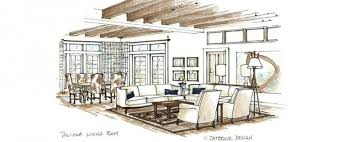 Contemporary home decor with plane wing roof design. Conceptualization Andrea Schumacher Interior Design