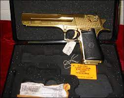 The smith & wesson 500 magnum and the magnum research gold desert eagle. Magnum Research Inc Magnum Research Desert Eagle 50 Cal Gold Titanium For Sale At Gunauction Com 7672346