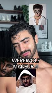 Wolf Nose Makeup Male