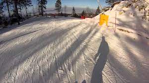 28 lungime totala incluzand variantele (m): Partia Drumul Rosu Poiana Brasov Dec 2013 Youtube