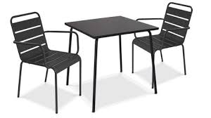 table de jardin bistrot carree 70cm 2 chaises palavas table de jardin carree table de jardin salon de jardin bois