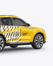 Download Download Crossover Suv Mockup Back View Photoshop Psd Mock Ups PSD Mockup Templates