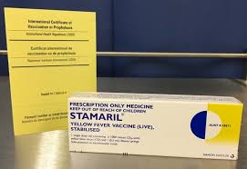 After getting the vaccine, you should be given a stamped and signed international certificate of vaccination or prophylaxis (yellow card). Yellow Fever Immunisation