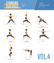 With that being said, let's get started! Set Of 8 Yoga Poses For Concept Of Balancing And Standing Poses Royalty Free Cliparts Vectors And Stock Illustration Image 147867780