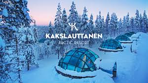 Best hotels for northern lights sightings. Official Kakslauttanen Arctic Resort In Wintertime Youtube