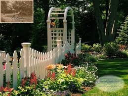 Perennial Garden Design In New Jersey Picket Fence Garden Traditional Landscape Perennial Garden Design