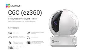 Cameras with motion detection make video surveillance more realistic for the average person. Ezviz C6c 720p Indoor Pan Tilt Wifi Security Camera 360 Full Room Coverage Auto Motion Tracking Two Way Audio Clear Night Vision Up To 30ft 2 4ghz Wifi Specification Manualzz