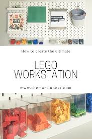 How To Ceate A Kid Friendly Diy Lego Workstation Using The Ikea Skadis Pegboard System Spark Creativity And Imagintion For Ikea Kids Lego Room Ikea Kids Room
