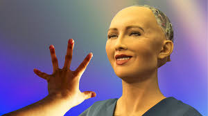 Well, its sophia the robot on the cover of a magazine! Sophia The Robot Is Being Mass Produced For A World Plagued With Loneliness