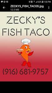 Maybe you would like to learn more about one of these? Zecky S Fish Tacos Home Sacramento California Menu Prices Restaurant Reviews Facebook