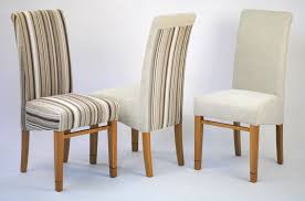 Dining chairs set of 2 fabric dining chairs with copper nails and solid wood legs.this set of chairs is made of 100% linen+rubber wood+ plywood + foam+copper nail. Upholstered Dining Chair Tanner Furniture Designs