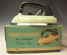 Image result for 1950s swan electric iron