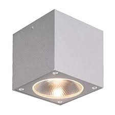 Lp nest outdoor lamp in aluminium coloured textured. Eurofase Nest Led Outdoor Light Gray Sconce 28286 011 Rona