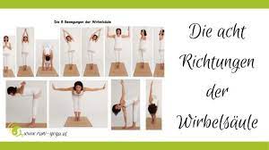 Legen sie klare übungszeiten fest, beispielsweise jeden morgen. Die 8 Richtungen Der Wirbelsaule Rani Yoga
