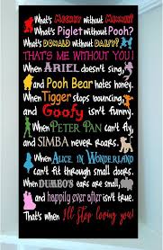 Beautiful Disney Love Color Characters Wooden Subway Art W Vinyl Quote 12x24 Whats Mickey Without Minnie Thats Me Without You Loving You Disney Love Quotes Disney Quotes Disney Love