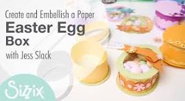 How to Make a 3D Paper Easter Egg Box for Easter Candy and Treats