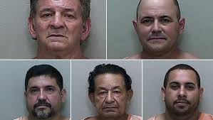 5 arrested in cockfighting raid